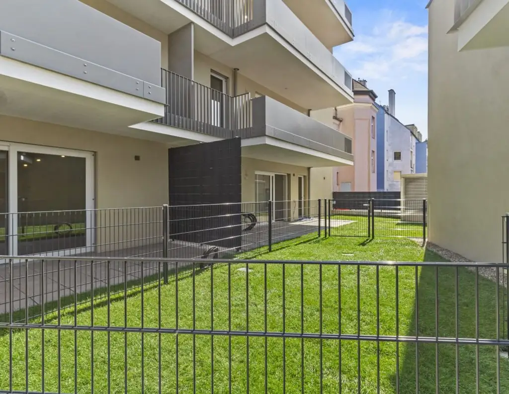 ++ NEU ++ GRÜNES WOHNGLÜCK - 3-Zimmer-Gartenwohnung im PROJEKT KARL74