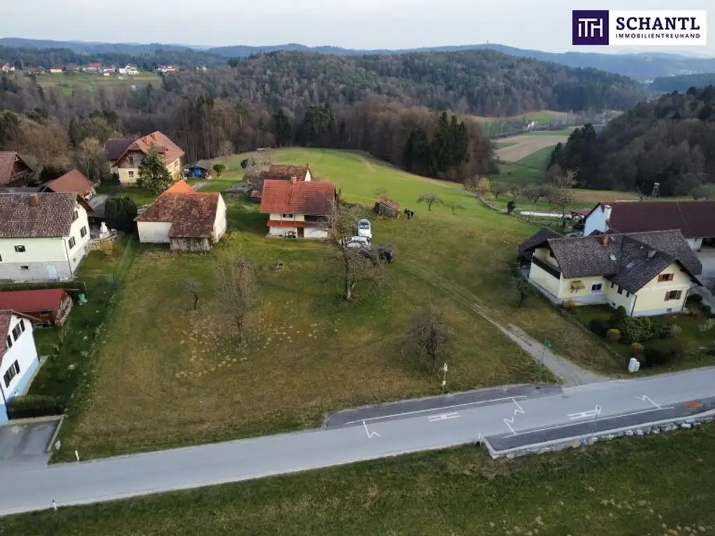 Traumgrundstück mit 913m² in Raaba-Grambach – Schöckl-Blick, Fernblick & Ruhelage