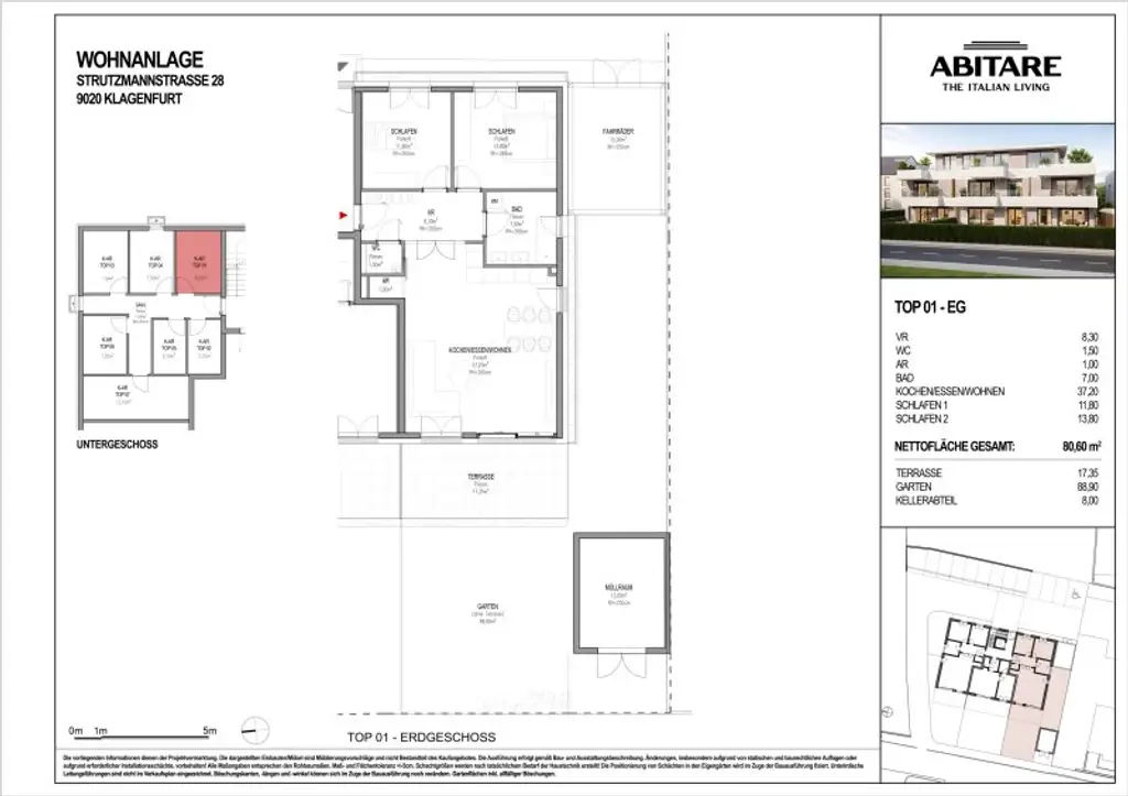 NEUBAU *** Abitare *** The Italian Living - Stilvoll wohnen – urban, elegant, mediterran - * Bezug: Sommer 2026 *