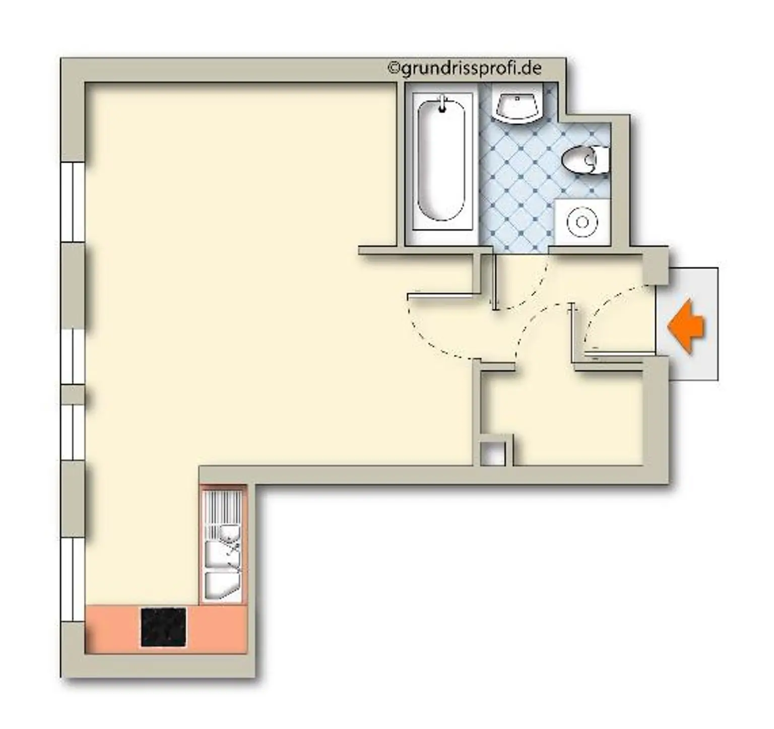 "FULLY Furnished Miete in Top-Lage!"