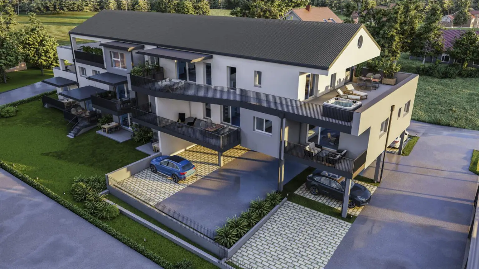 Penthouse mit großer Terrasse in Bad Gams, Nähe Badesee, Top 11