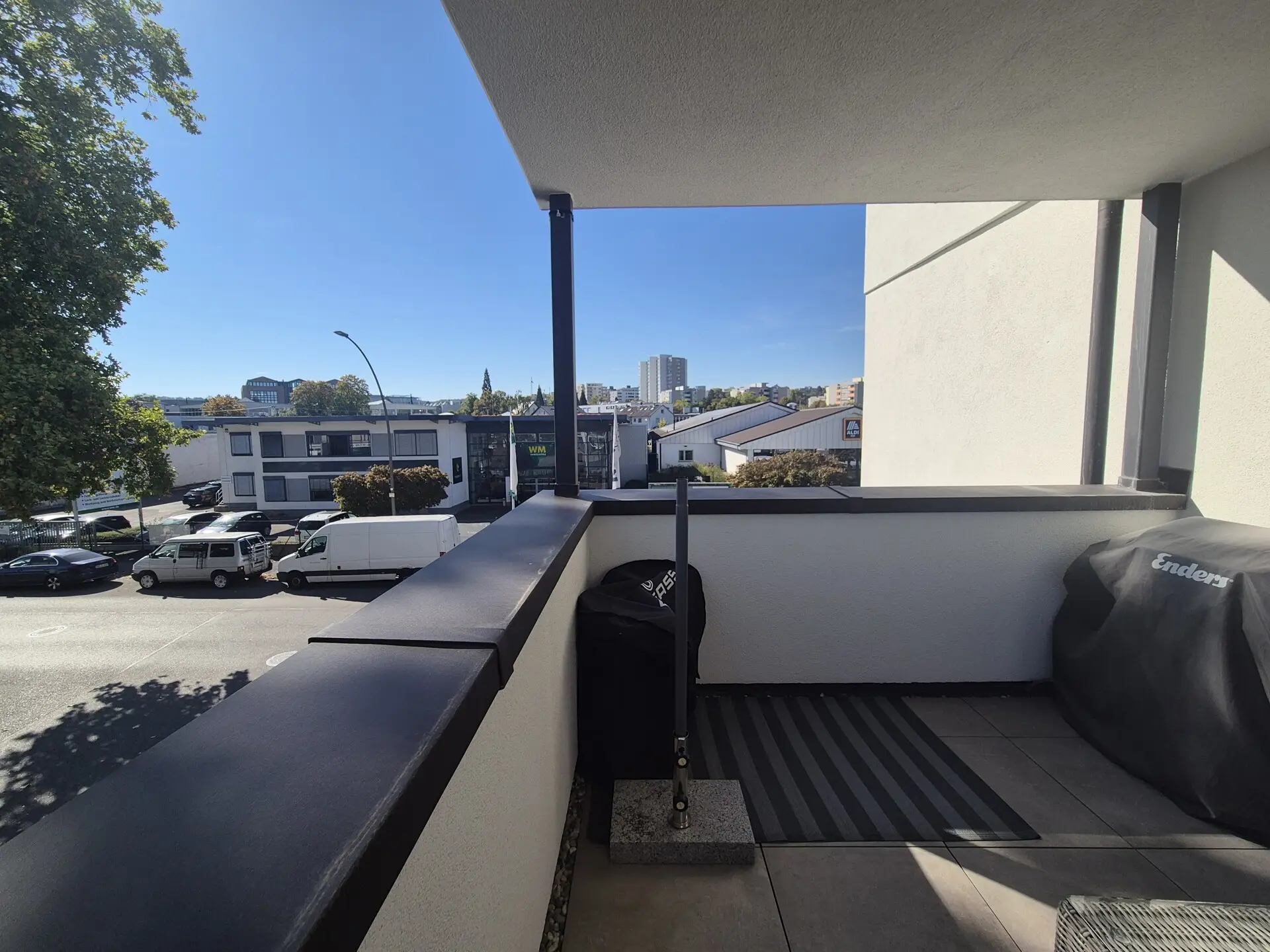 Balkon Ansicht Westen