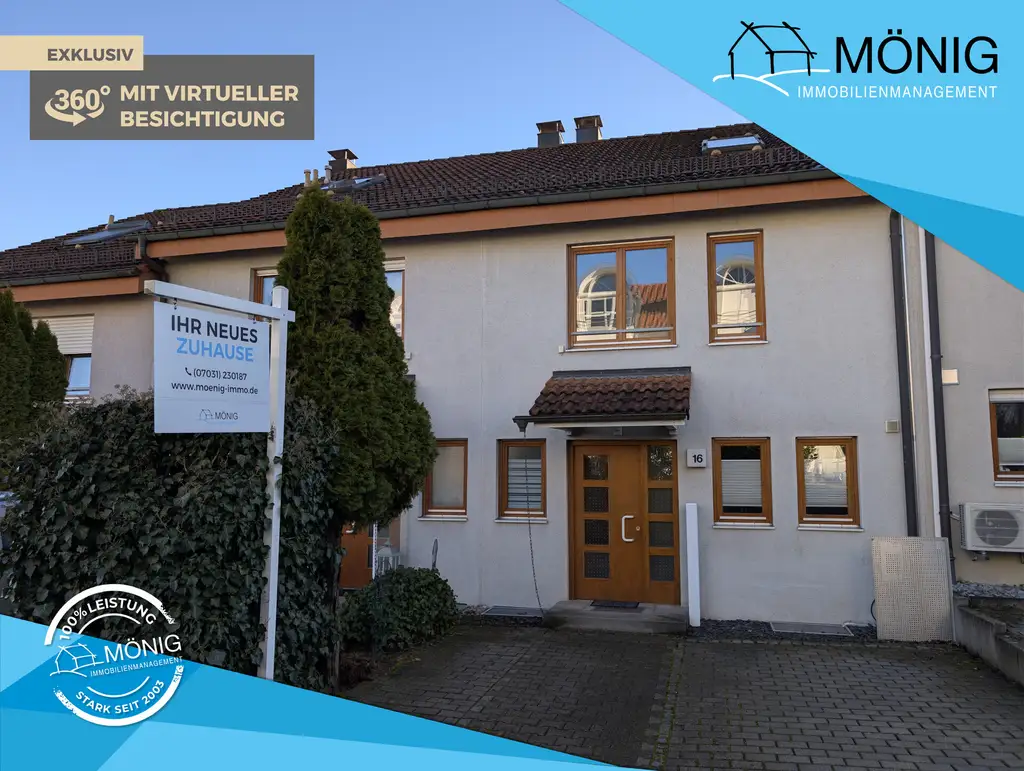 Freies Reihenmittelhaus in Südlage auf der Diezenhalde ruhig gelegen mit Energieeffizienzklasse A