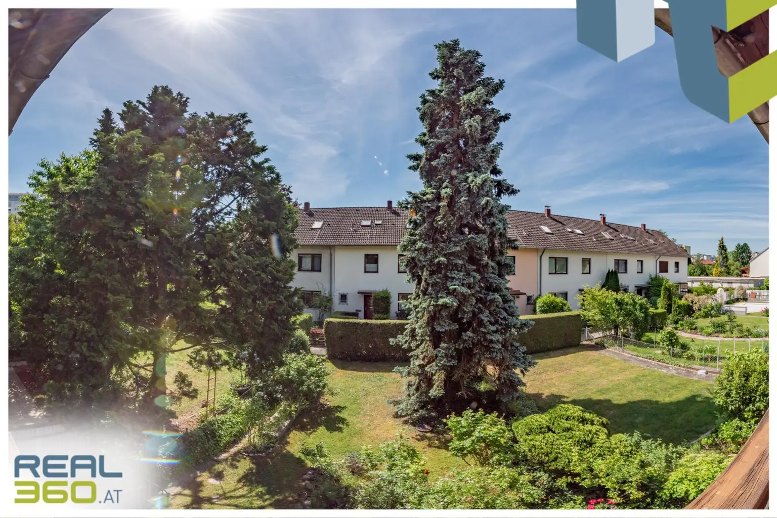 Blick auf den Garten