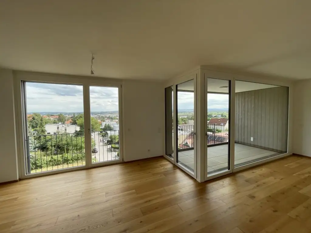 ERSTBEZUG -- TOP-WOHNUNG IM SCHLOSSQUARTIER EISENSTADT -- 2 x LOGGIA -- KLIMA -- GARAGE -- FERNBLICK!