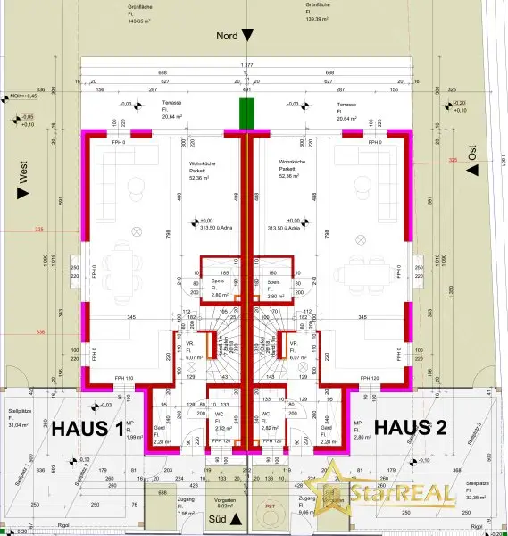 Grundriss Erdgeschoss