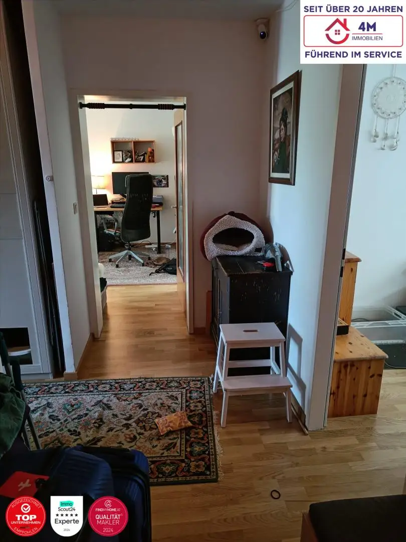 Natur trifft Neubau -3-Zimmer-Wohnung mit Balkon in 14 Bezirk.