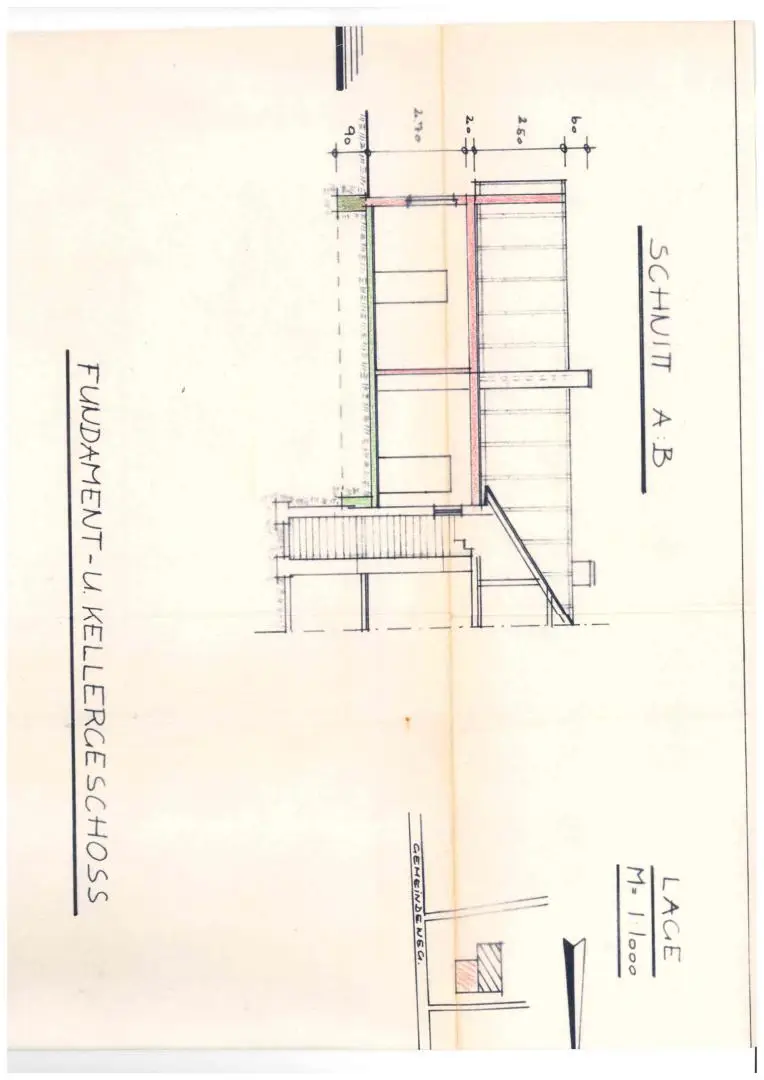 Plan 1977 Zubau Gemeindestraße 1_1