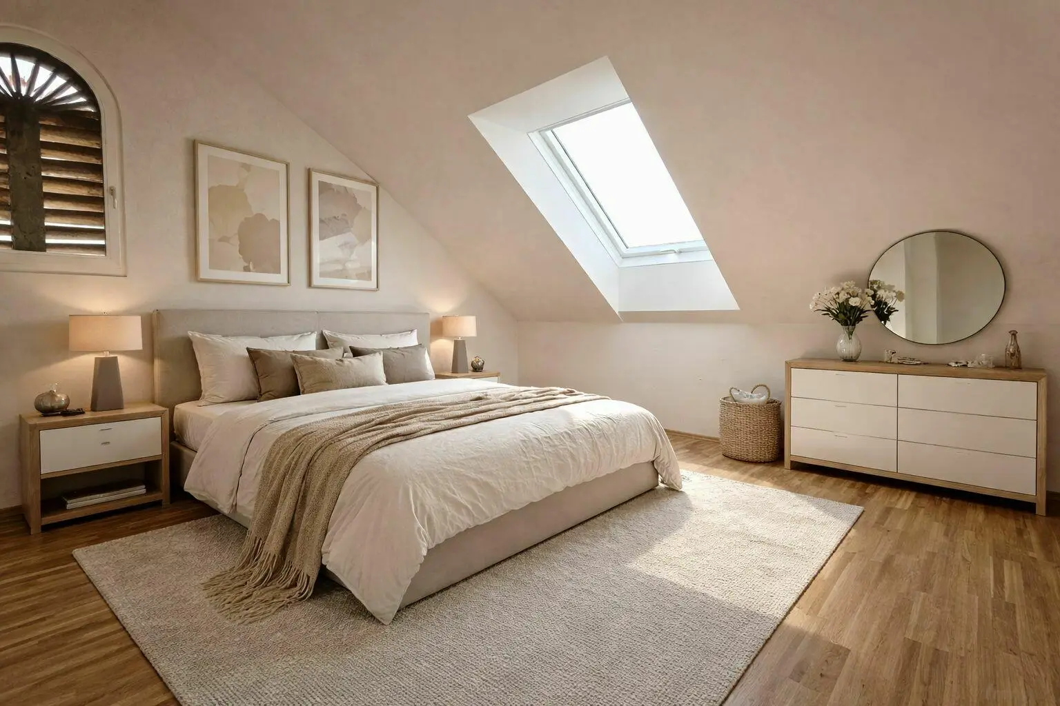 Schlafzimmer KI-Einrichtugnsvorschlag