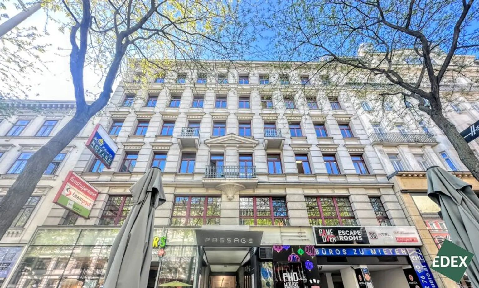 Klimatisierte Büroflächen auf der Mariahilfer Straße