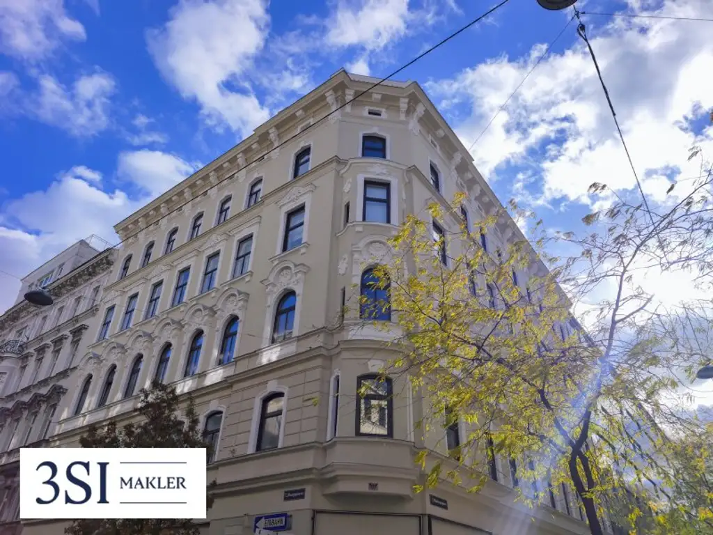 Baubewilligter Rohdachboden in beliebter Neubauer Lage mit großem Entwicklungspotential