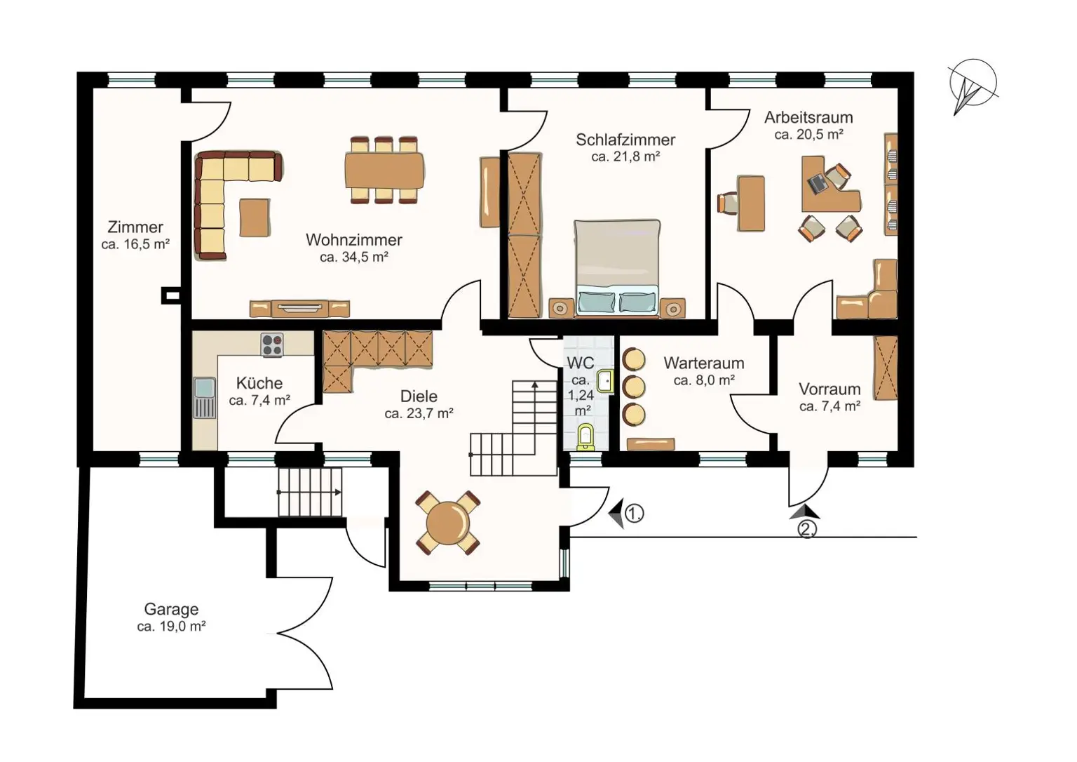 Plan 2D EG