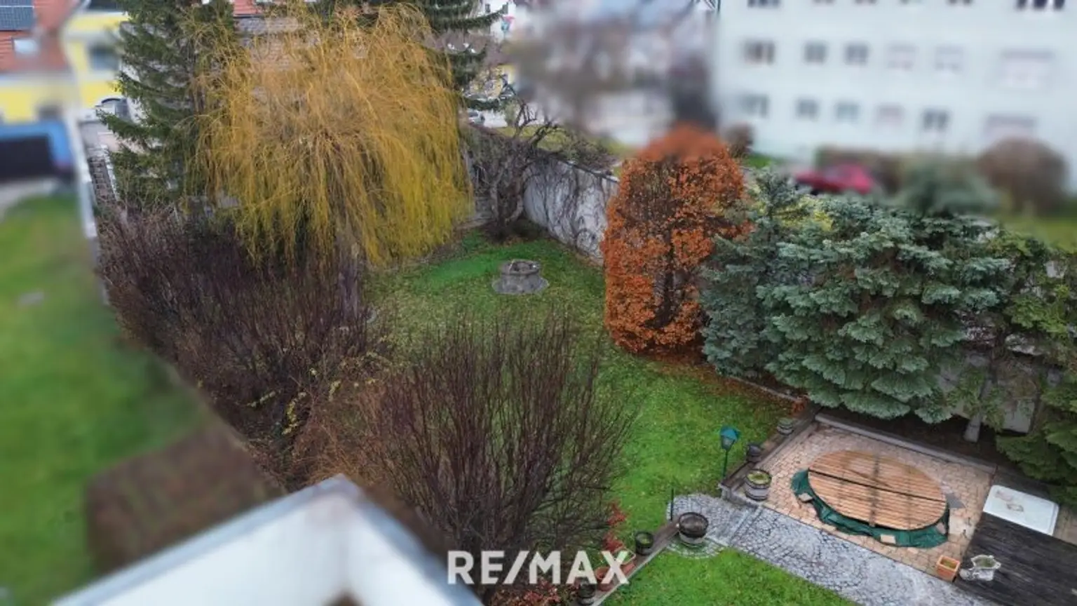 Gartenansicht Bauträger