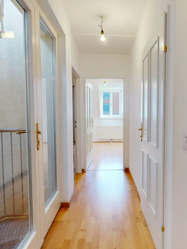 Licht, Luft & Lebensfreude - 2 Zimmer Dachterrassenwohnung
 im Cottageviertel