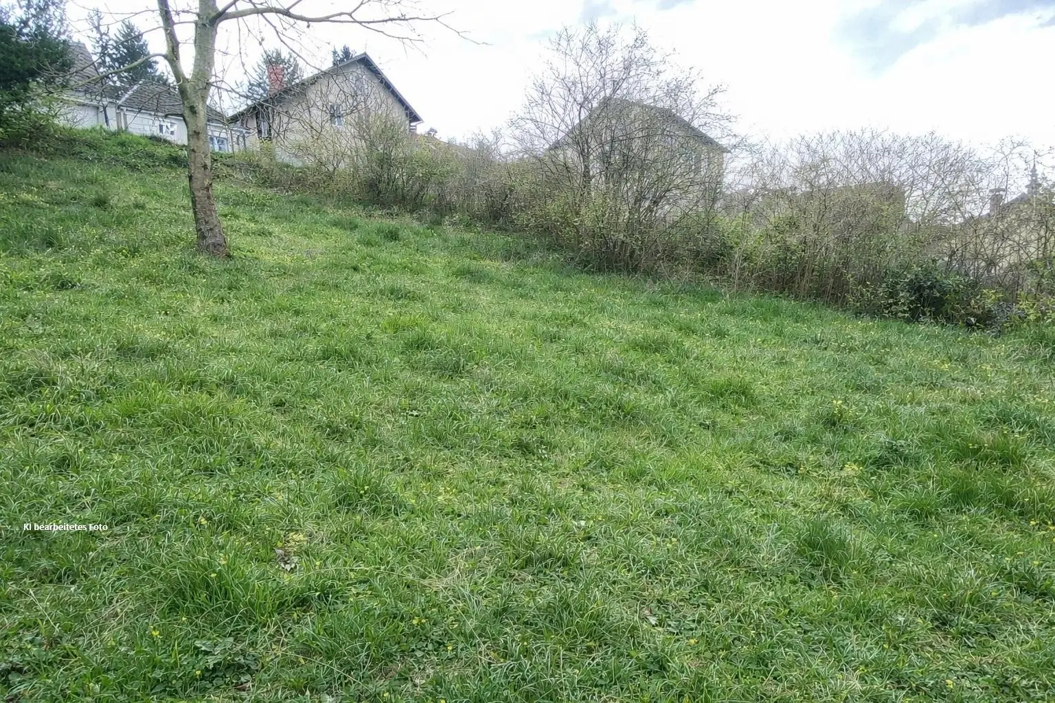 02 KI bearbeitetes Foto Baugrundstück Königstetten