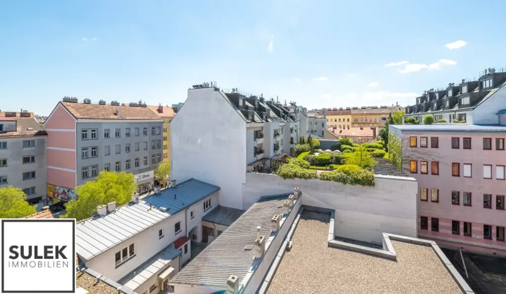 Großzügige, sonnige DG-Neubauwohnung mit hofseitiger Terrasse nahe Einkaufsstraße & U6 - ab 1.12.25!