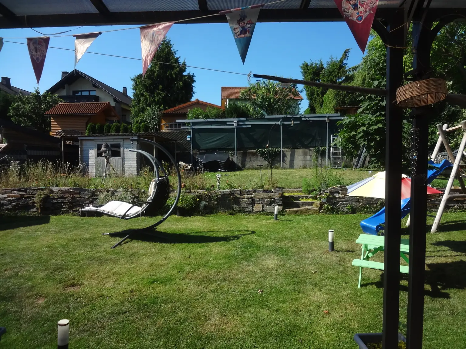 Ausblick von Terrasse