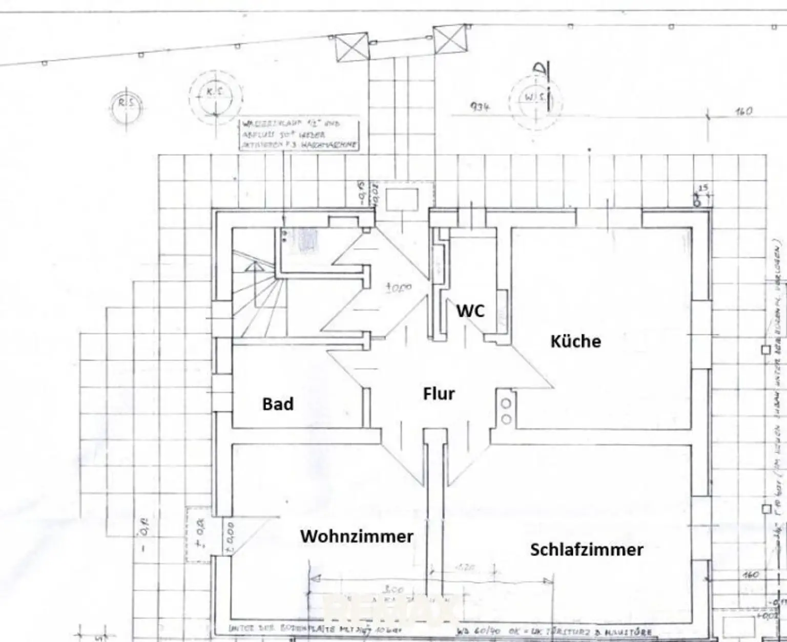 Grundriss Erdgeschoss Wohnung
