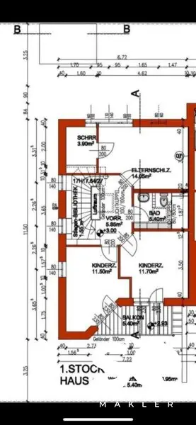 #SQ - THERESIENFELD: NEUWERTIGES ECKREIHENHAUS ZU VERKAUFEN