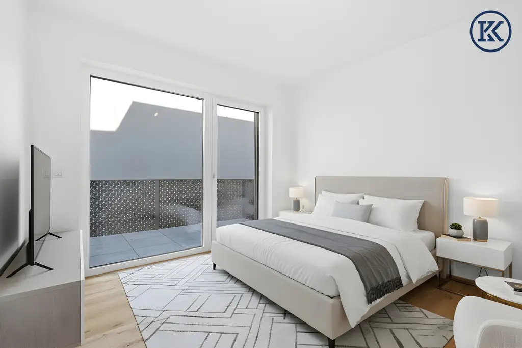 Etagenwohnung nahe Uno City