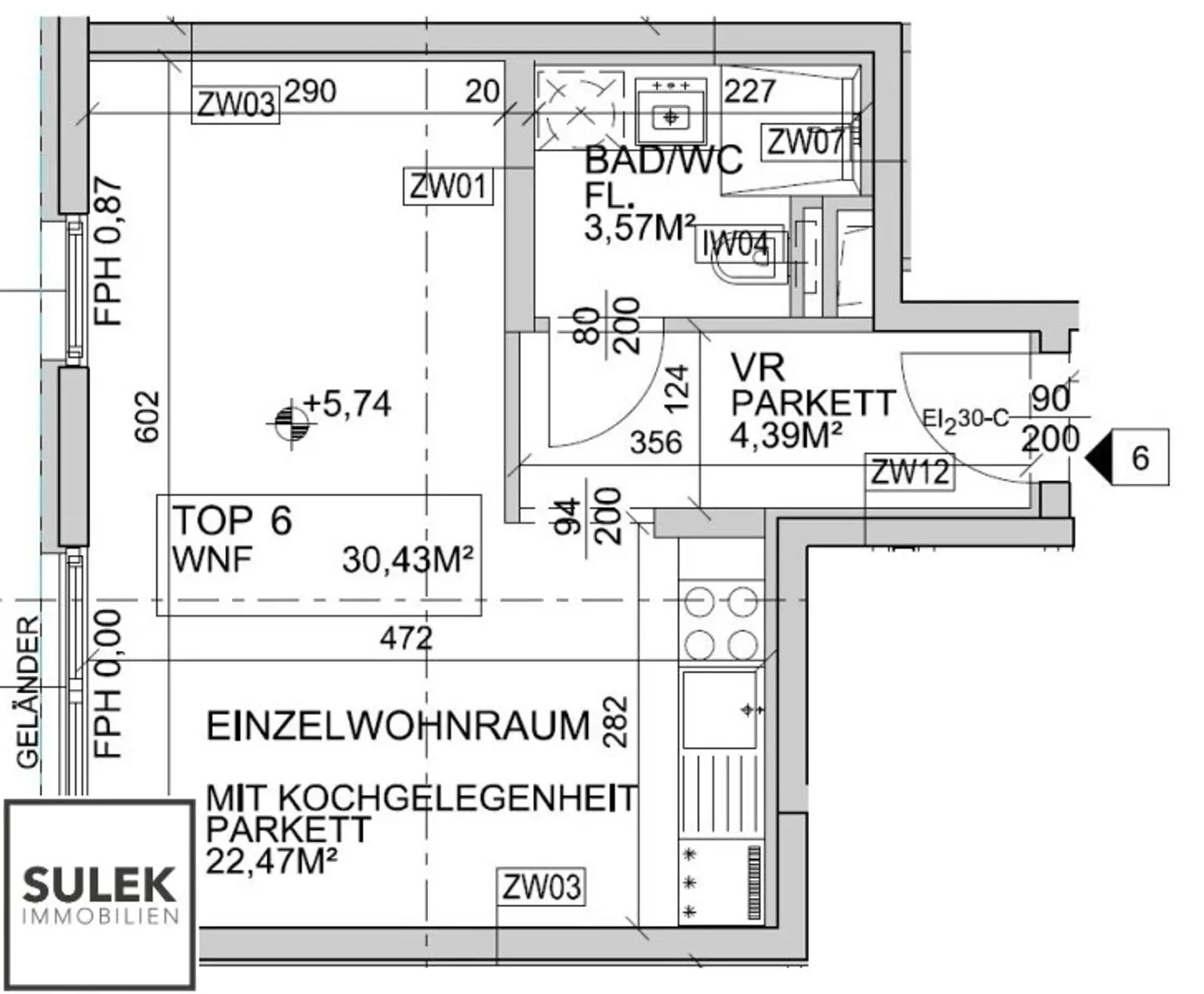 ** exklusive Single Hit Wohnung im 22. Bezirk zu Mieten ** befristet ** Nähe Kagran / Donauzentrum**