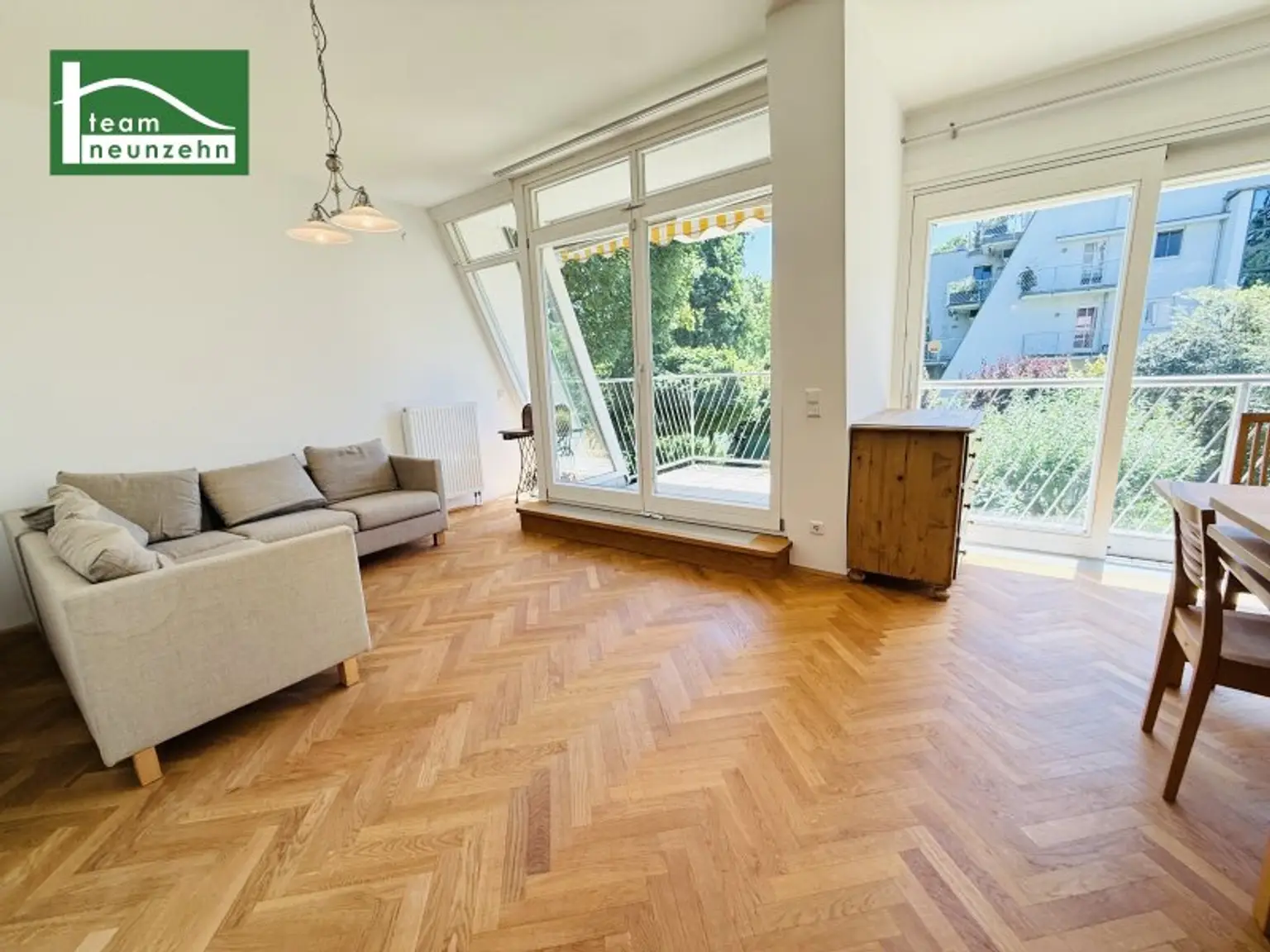 Exklusive 3-Zimmer-Wohnung mit 2 Balkonen in absoluter Ruhelage – 1190 Wien. - WOHNTRAUM