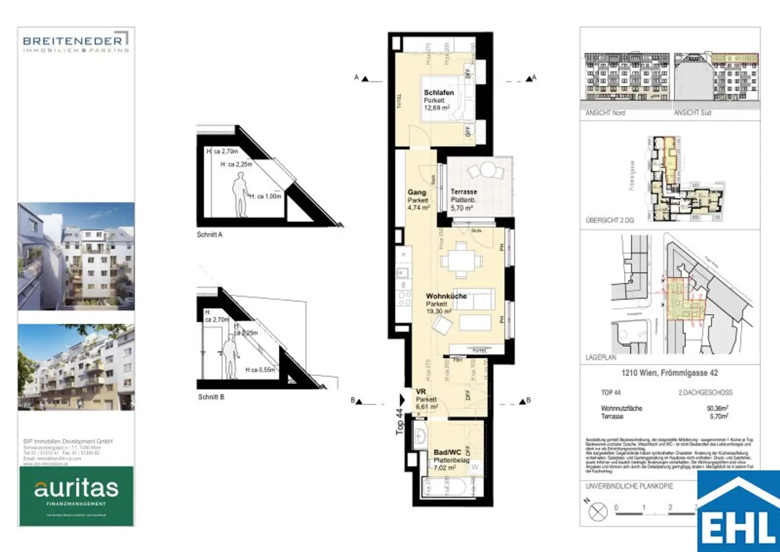 Smarte Wohnung mit attraktiv geplanten Grundrissen