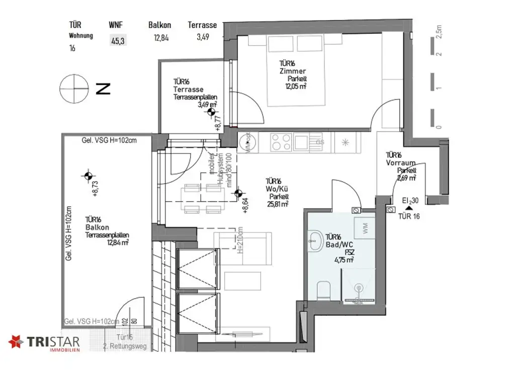 NEU! ++ URBAN & NATUR & ERHOLUNG: ZWISCHEN SEESTADT UND LOBAU ++ 1220 WIEN ++ 19 EIGENTUMSWOHNUNGEN ++ SCHLÜSSELFERTIG ++ BALKON / TERRASSE / LOGGIA / GARTEN / KELLER ++ 2–4 ZIMMER ++