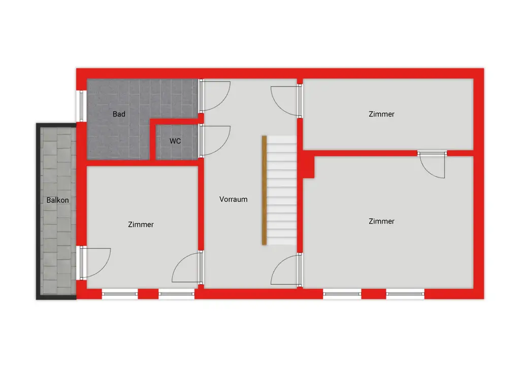 Wohnhaus mit großem Waldgrundstück