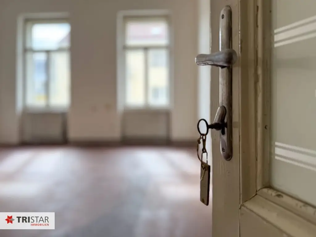 TOP::: WUNDERSCHÖNE KLASSISCHE ALTBAUWOHNUNG IN SEHR GUTER LAGE ZUM SANIEREN – TOP GRUNDRISS – Kauf in 1060 Wien:::