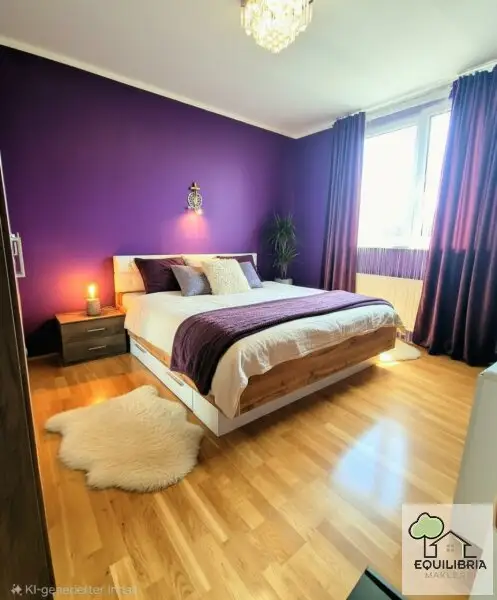HELLE 3-ZIMMER-WOHNUNG (77m²) MIT LOGGIA UND FERNBLICK