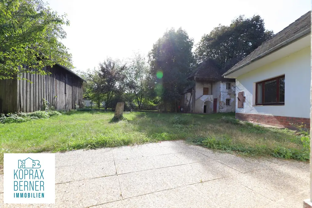 Idyllisches Bauernhaus mit großem Grund