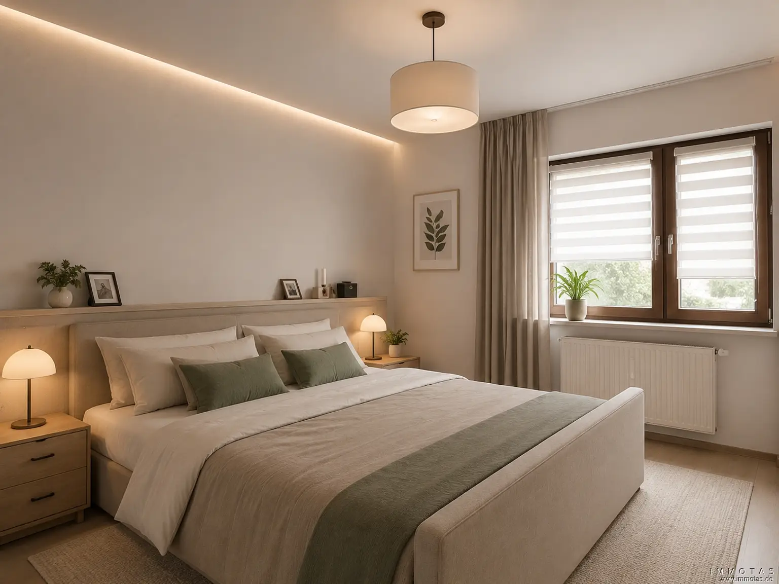 EG Schlafzimmer Visualisierung
