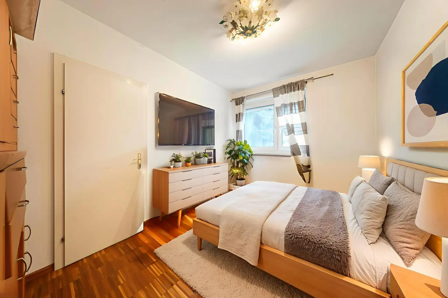 Schlafzimmer / VR Staging Einrichtungsbeispiel