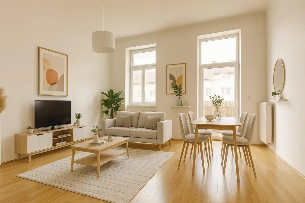 Top-sanierte, ruhige Altbauwohnung mit 4,5m² Balkon