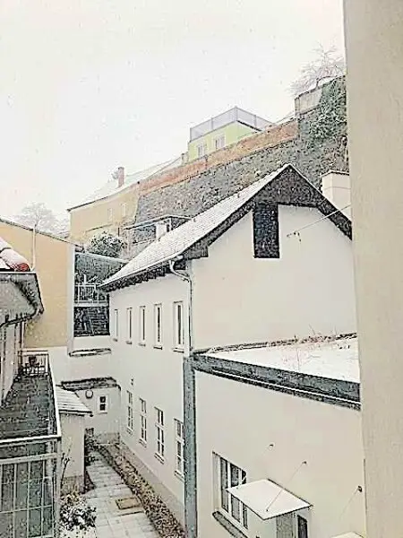Kleine, historische Entwicklungsliegenschaft im Zentrum von Krems, mit Charme und Rohdachboden, bis auf eine Wohnung leer. wieder ein besonderes Objekt von allesgefunden.at...