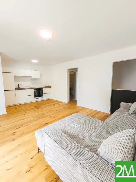 Charmante 1-Zimmer-Gartenwohnung mit separatem Schlafbereich in ruhiger Lage