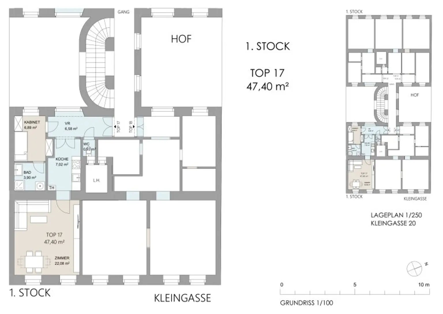 City Life! Wohnen im Dritten! 2-Zimmer-Albau-Wohnung mit Charme!