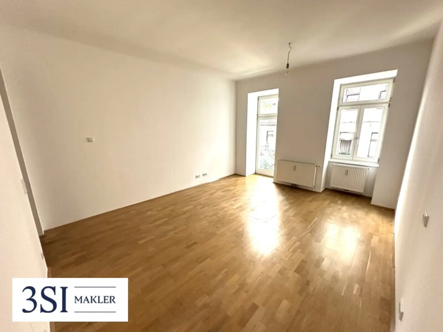 Elegante 2-Zimmer-Wohnung mit Eigengarten - in Top-Lage des 3. Bezirks