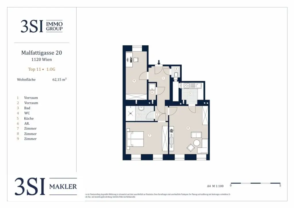 Top-sanierter Altbau-Erstbezug – Elegante 3-Zimmer-Wohnung mit moderner Ausstattung