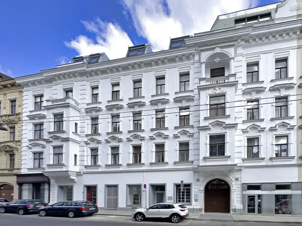 ÜBER DEN DÄCHERN WÄHRINGS | TOPLAGE NÄHE KUTSCHKERMARKT | EXKLUSIVE DACHGESCHOSSWOHNUNG MIT KLIMAANLAGE | TERRASSE | ERSTBEZUG