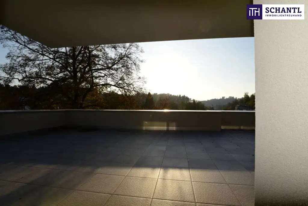 Wohnen im Grünen - Exklusive Maisonette-Neubauwohnung in Graz-Mariatrost mit modernem Komfort und idyllischer Aussicht! PROVISIONSFREI!