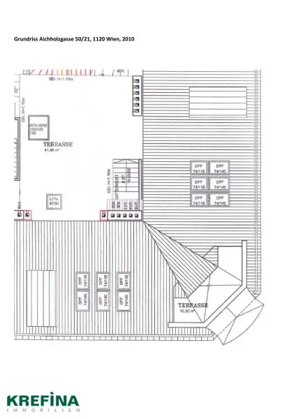 Gemütlich Wohnen - Dachterrasse (41,46 m²) - Blick über Wien
