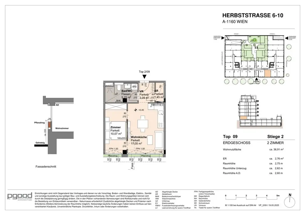 NEW! 2 Zimmer Investment - kompakt und effizient - WOHNEN AM PARK - Urban & Grün