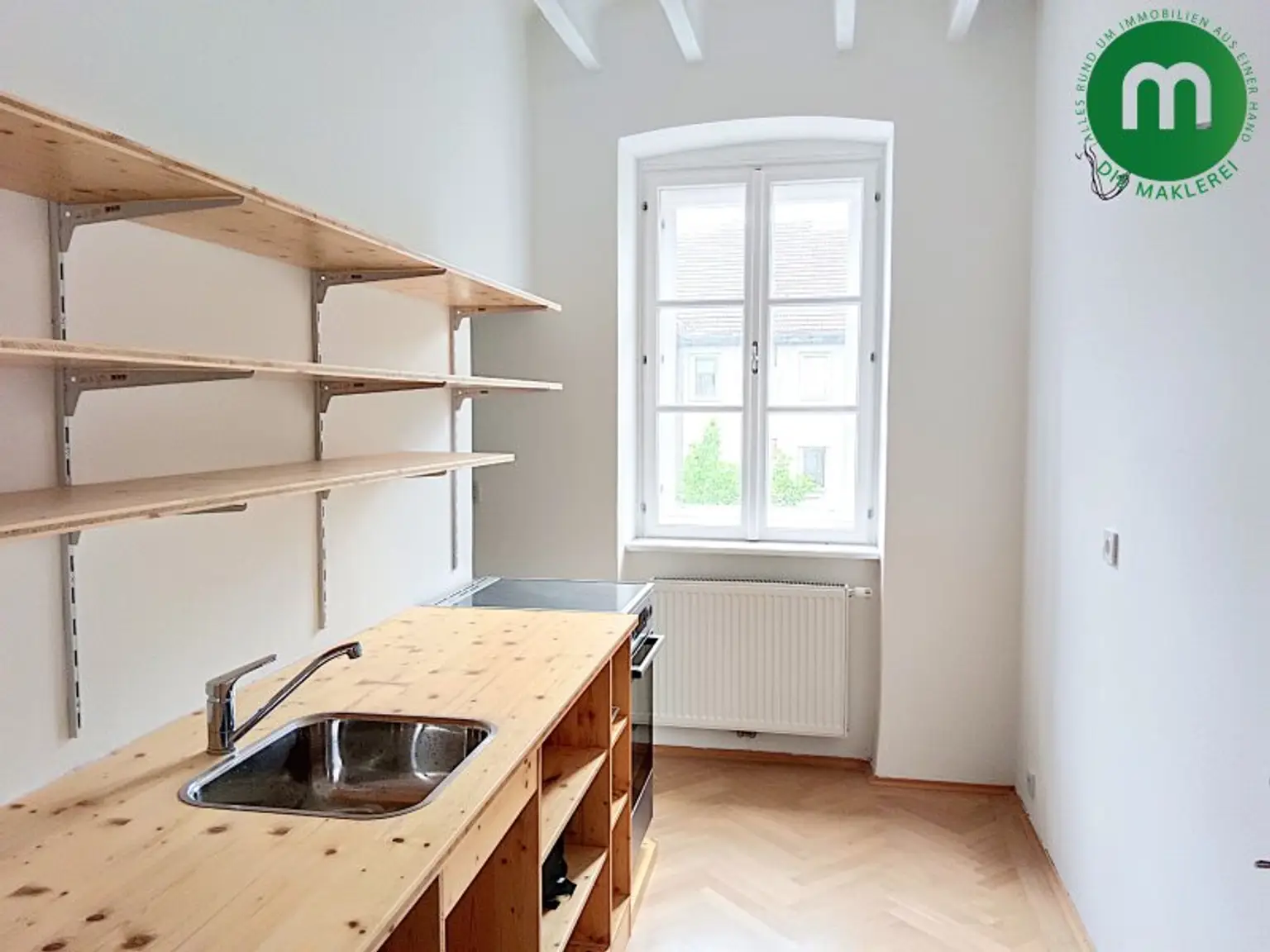 Unbefristet: 2-Zimmer-Altbau nahe Matzleinsdorfer Platz