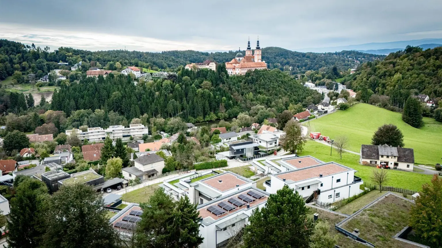 Aussicht Basilika Maria Trost
