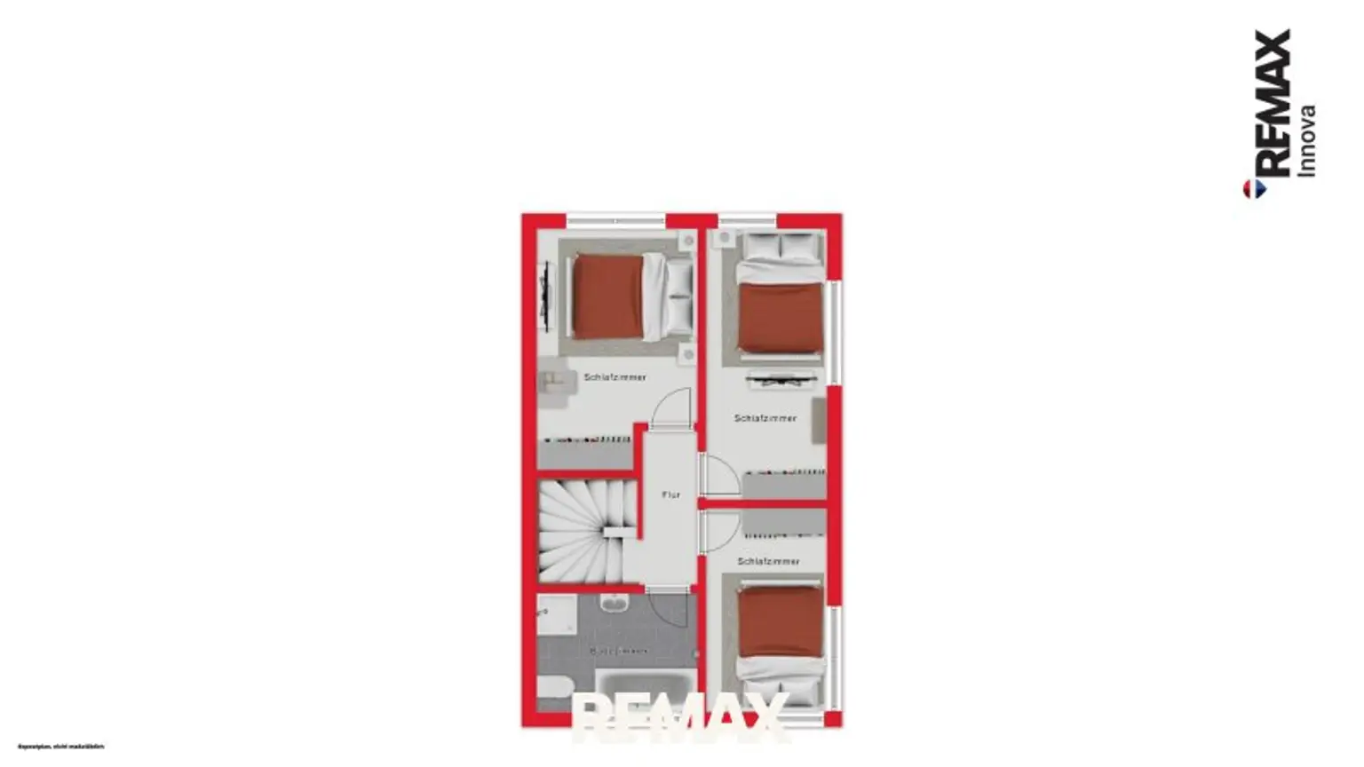 Grundriss Obergeschoss