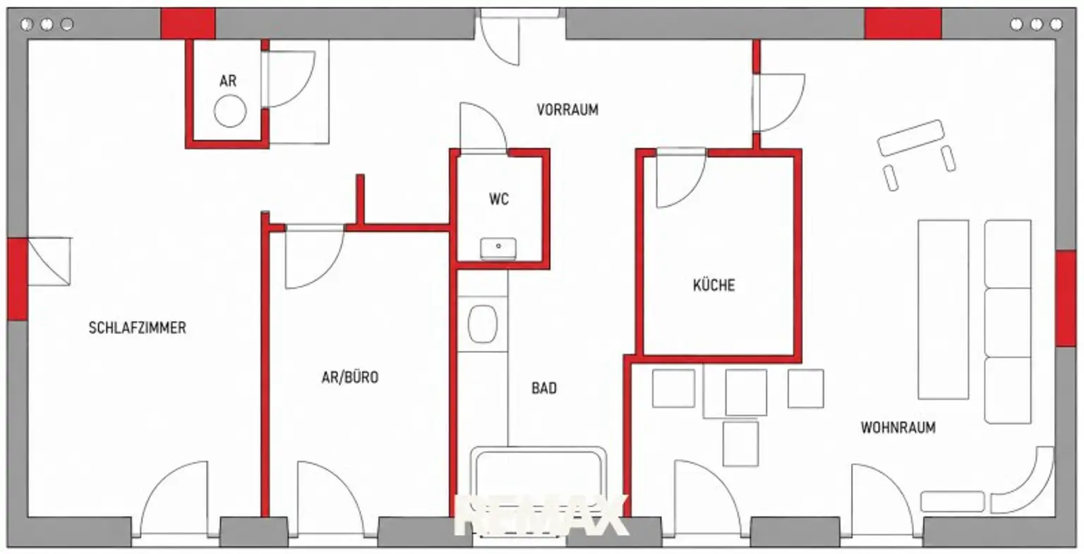 Grundrissplan