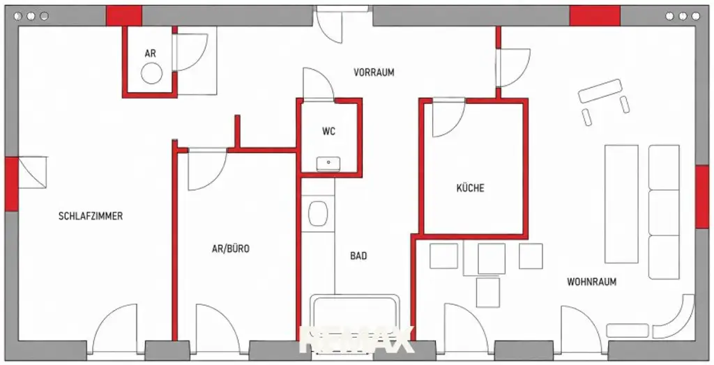 Grundrissplan