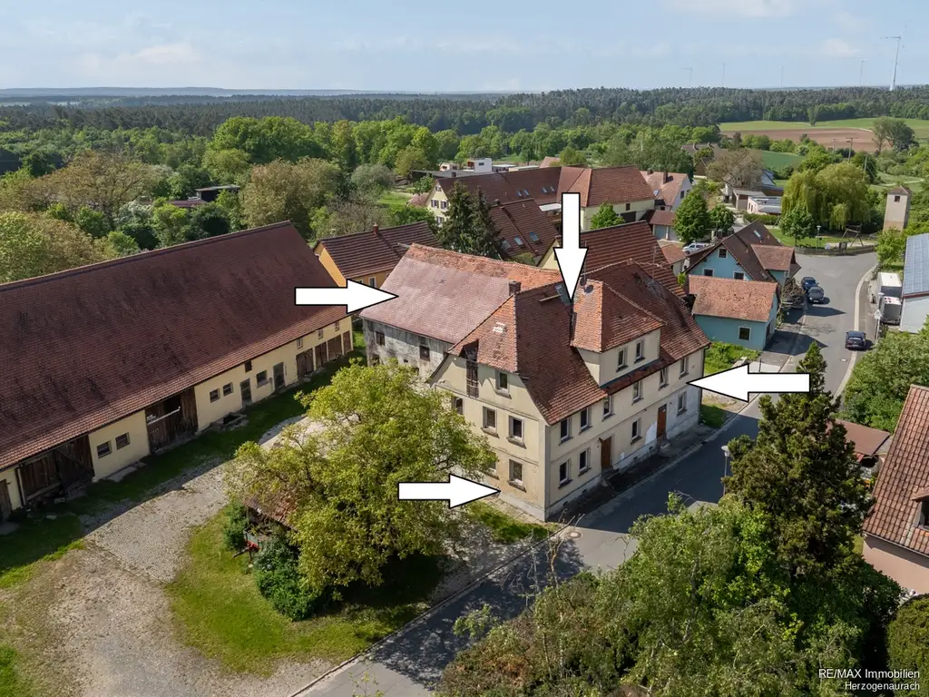 Haus und Stall kaufen
Grundstück und Scheunen pachten